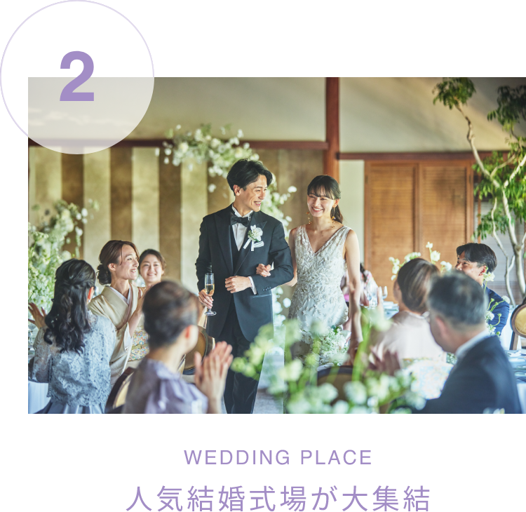 人気結婚式場が大集結